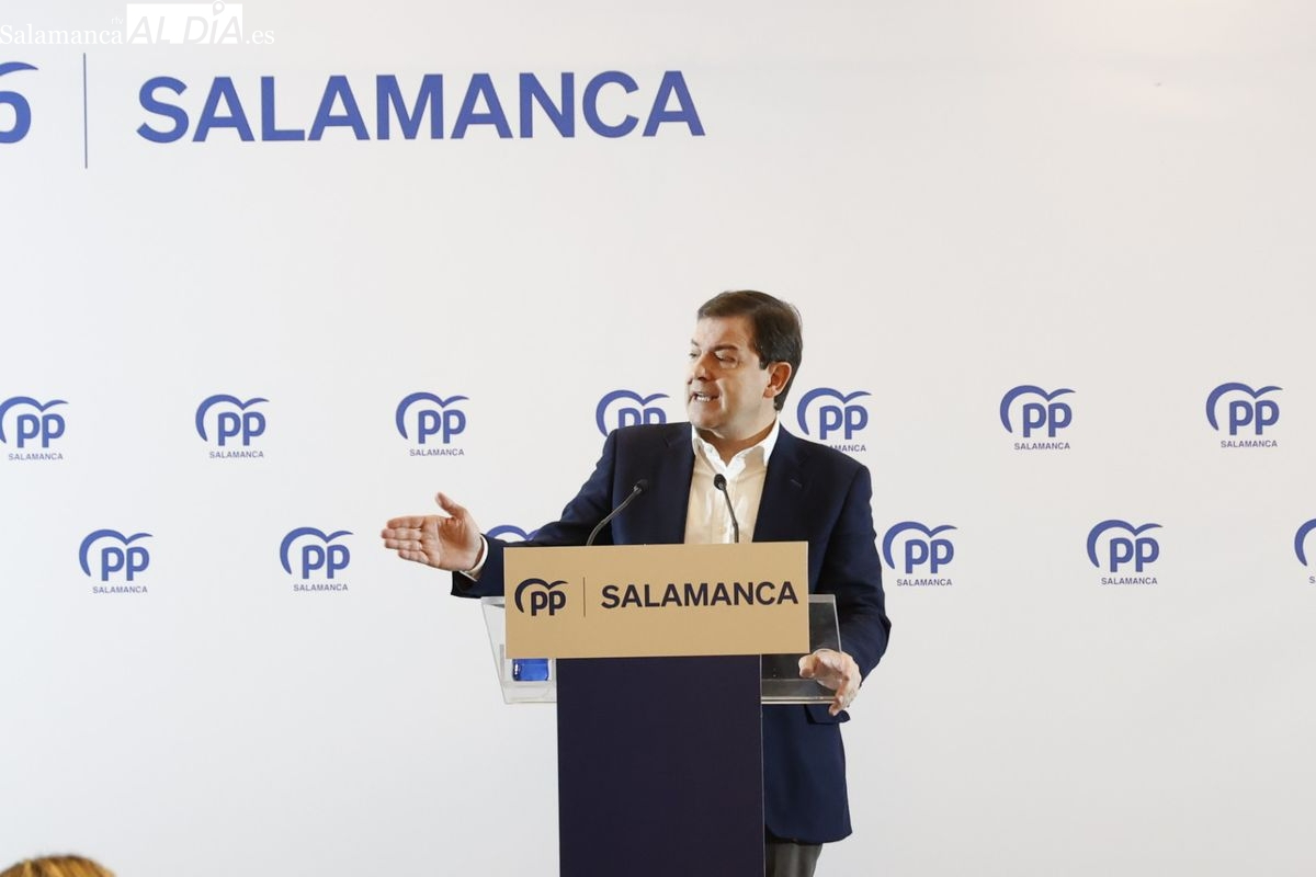 Mañueco se compromete a que 20 de los 31 diputados de CyL sean del PP en las próximas elecciones