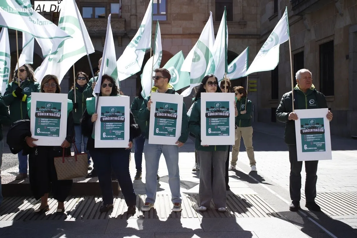 CSIF intensifica sus protestas contra Mónica García por el estancamiento del Estatuto Marco de Sanidad. Foto de Ángel Puma