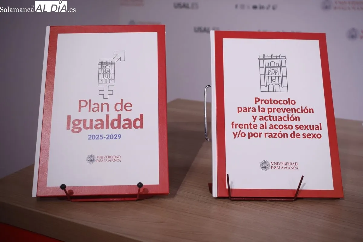 Presentación del Plan de Igualdad de la Universidad de Salamanca. Foto de Ángel Puma