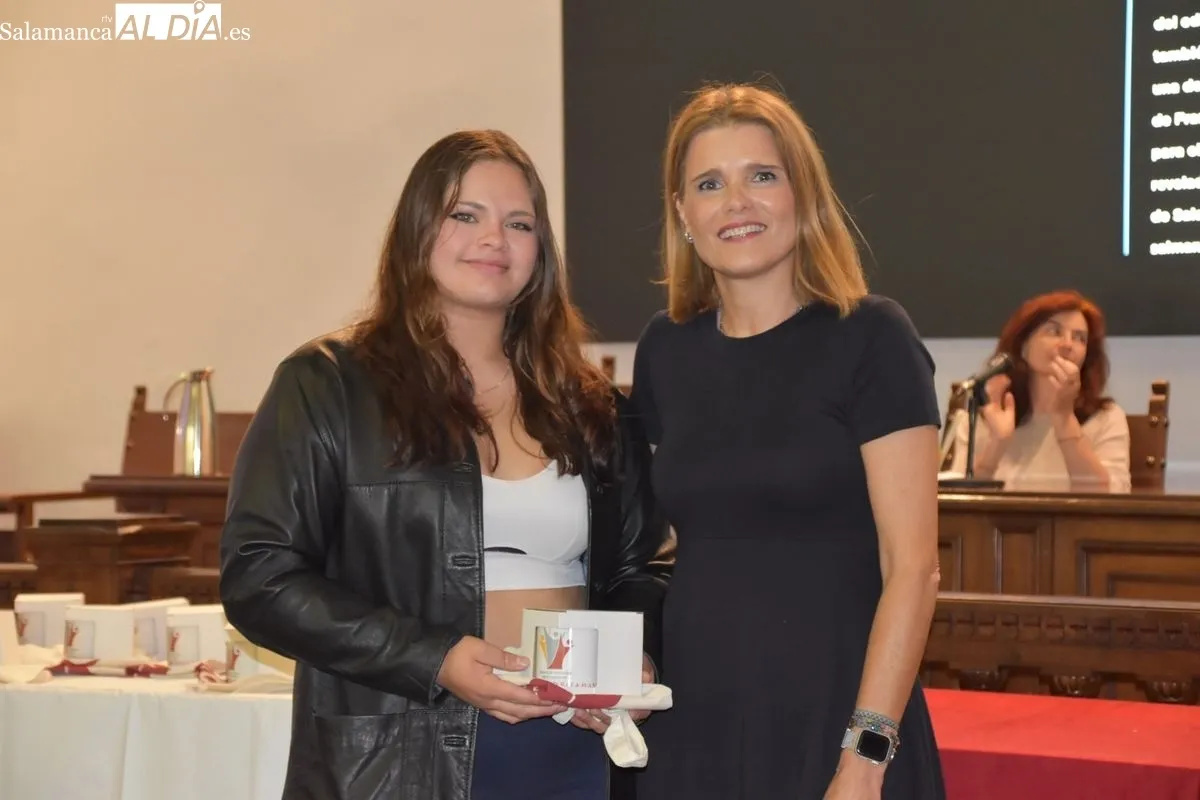 Entrega de los Premios Anuales del Deporte de la Universidad de Salamanca. Foto de Vanesa Martins