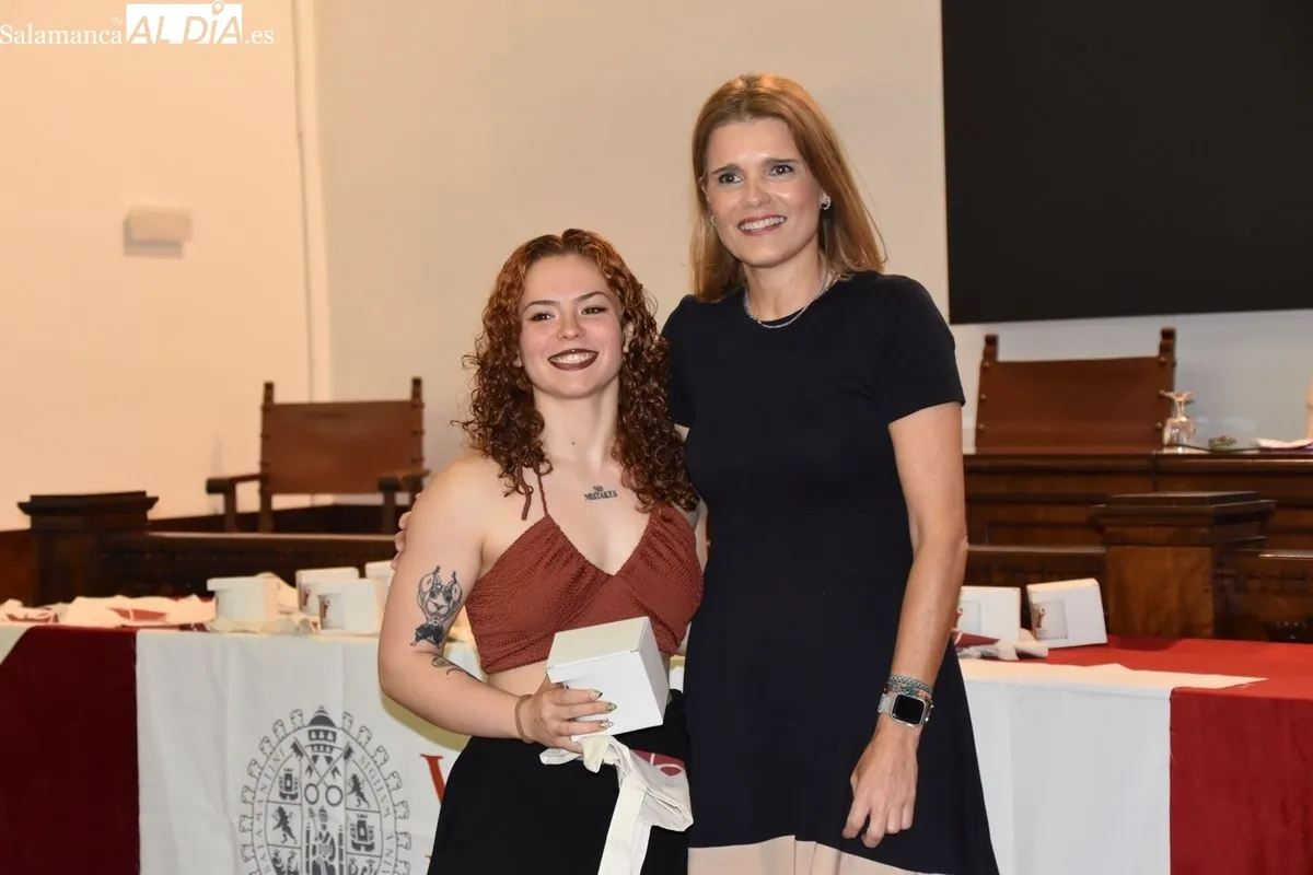 Entrega de los Premios Anuales del Deporte de la Universidad de Salamanca. Foto de Vanesa Martins