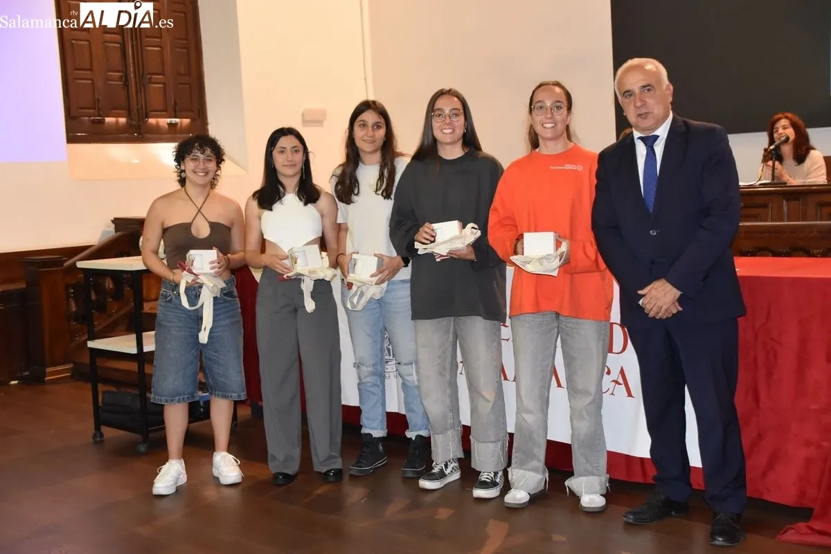 Entrega de los Premios Anuales del Deporte de la Universidad de Salamanca. Foto de Vanesa Martins