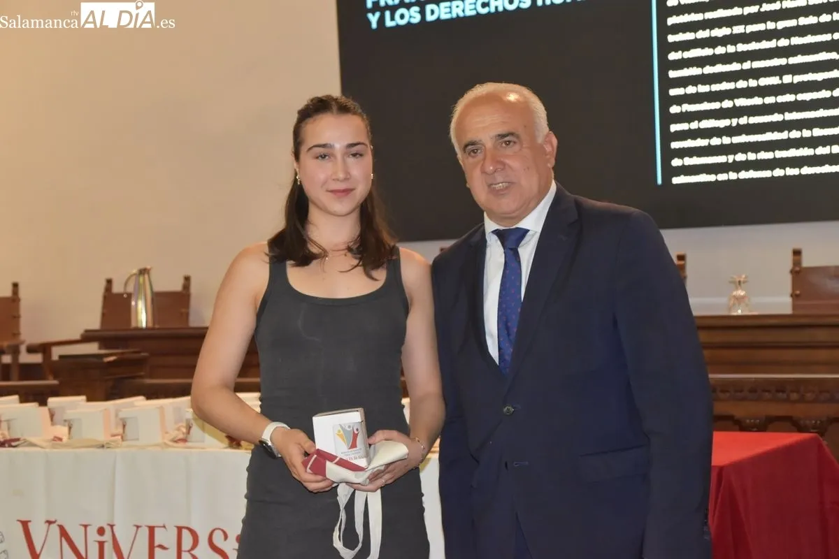Entrega de los Premios Anuales del Deporte de la Universidad de Salamanca. Foto de Vanesa Martins