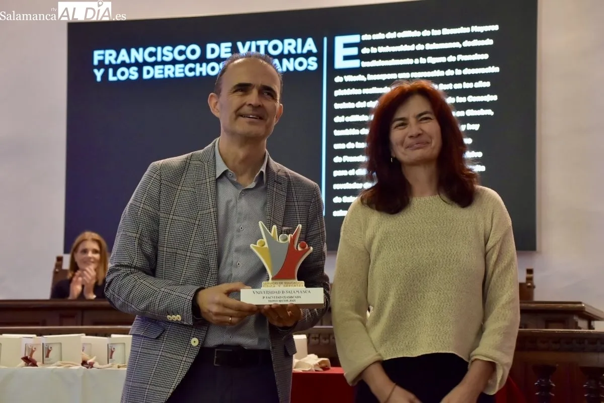 Entrega de los Premios Anuales del Deporte de la Universidad de Salamanca. Foto de Vanesa Martins