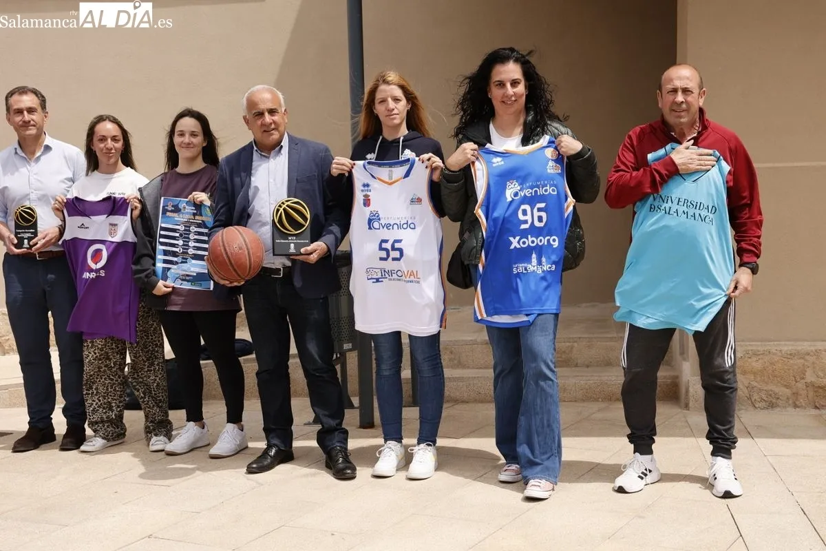 Presentación en Aldeatejada de la Final Four de la Liga Provincial de Baloncesto Senior Diputación de Salamanca. Foto de David Sañudo