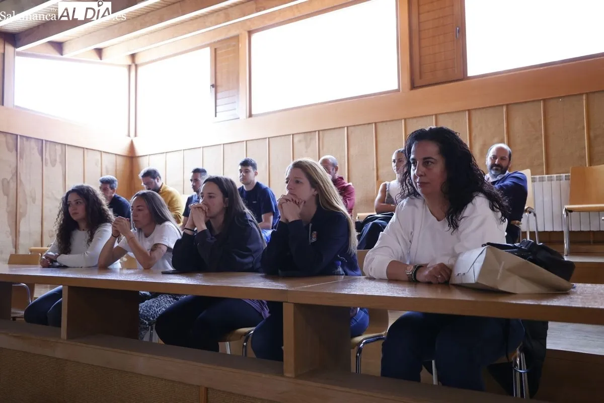 Presentación en Aldeatejada de la Final Four de la Liga Provincial de Baloncesto Senior Diputación de Salamanca. Foto de David Sañudo