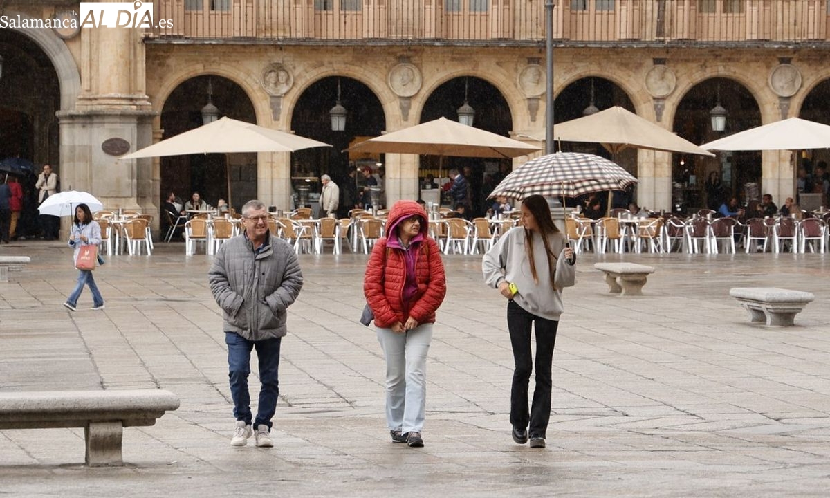 Fin de semana inestable con chubascos y posibles tormentas en Salamanca