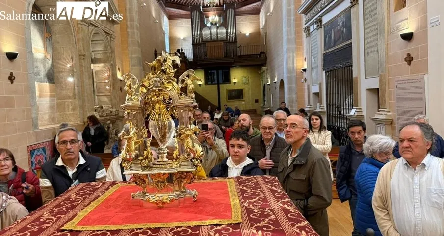 Foto 4 - Restaurado el relicario que abraza el coraz&oacute;n de Santa Teresa
