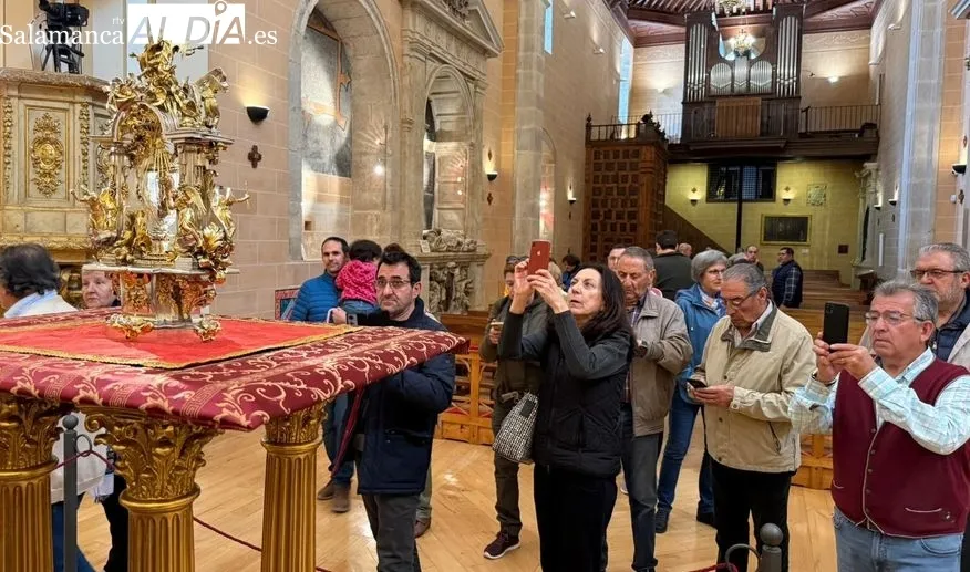 Foto 2 - Restaurado el relicario que abraza el coraz&oacute;n de Santa Teresa