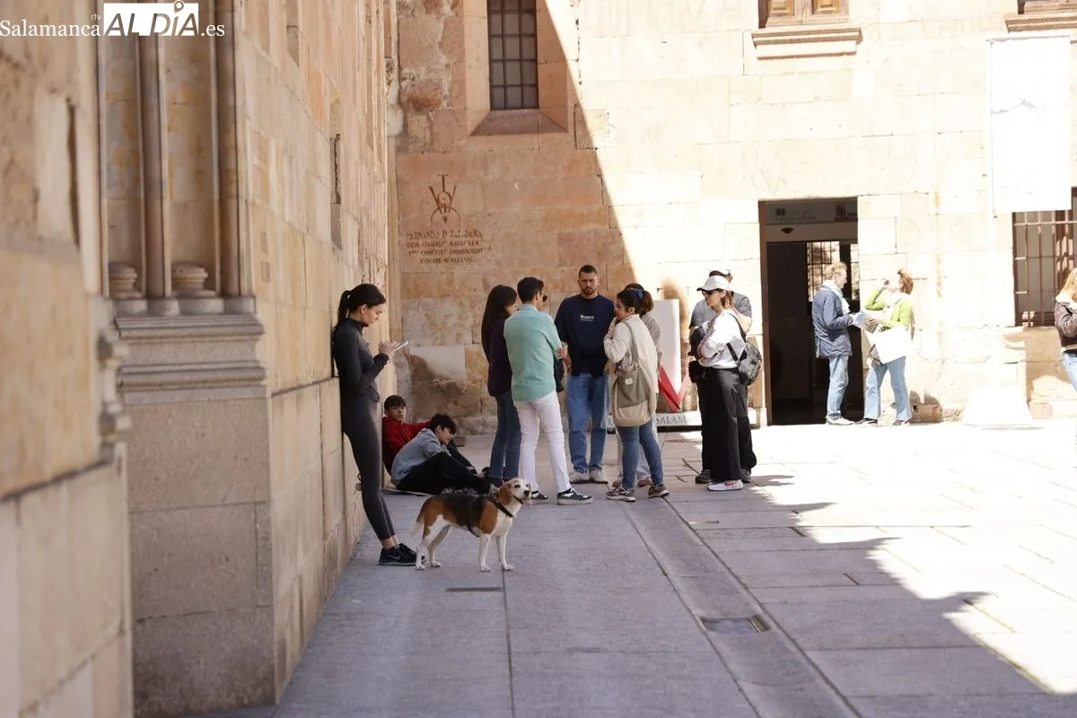 Salmantinos y turistas disfrutan del buen tiempo del Primero de Mayo | FOTOS: David Sañudo