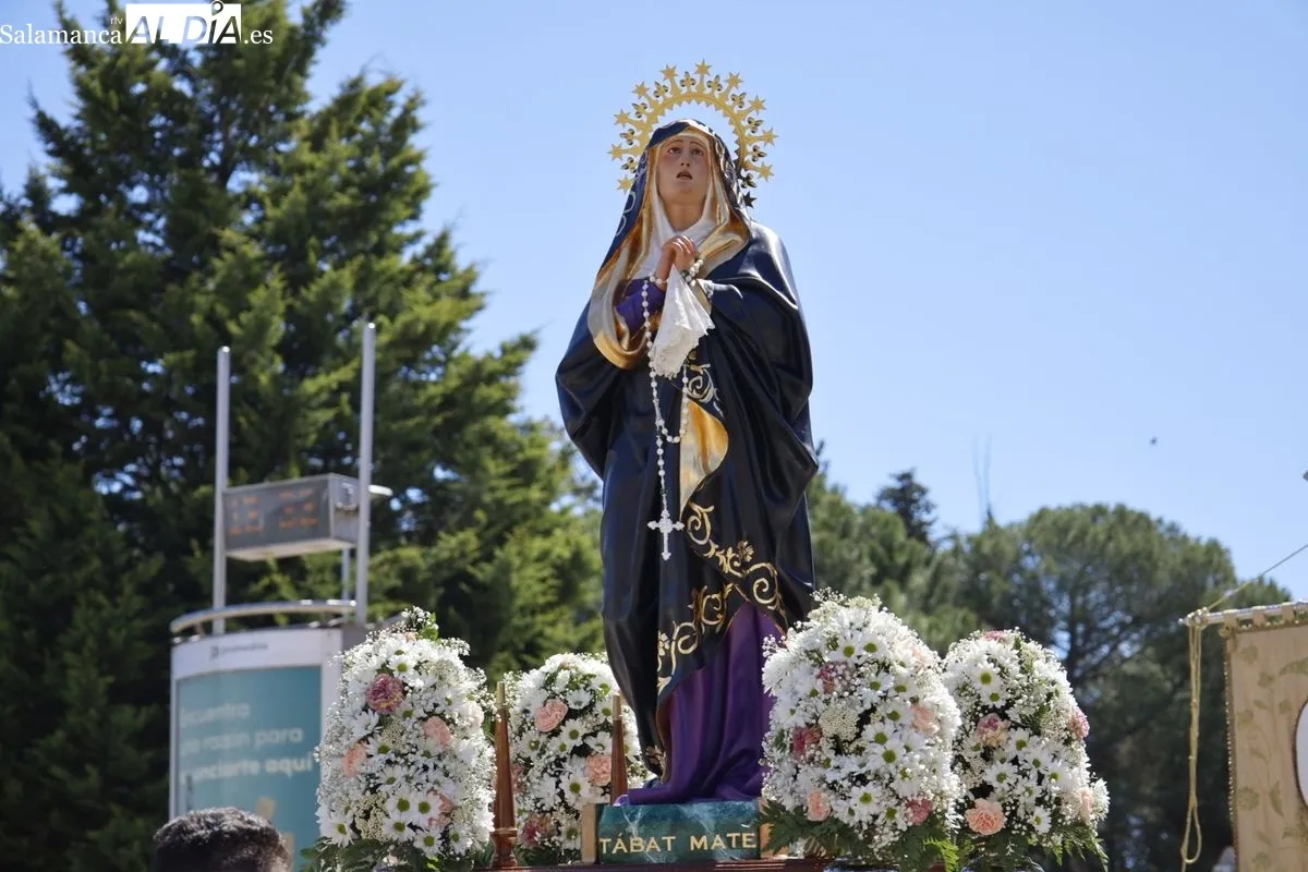 La procesión de San José Obrero recorre Salamanca en honor a los trabajadores | FOTOS: David Domínguez