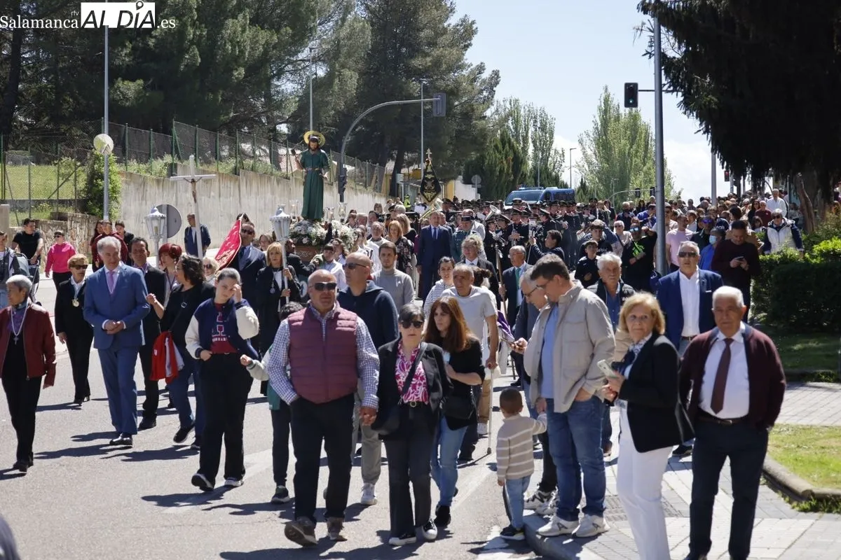 La procesión de San José Obrero recorre Salamanca en honor a los trabajadores | FOTOS: David Domínguez