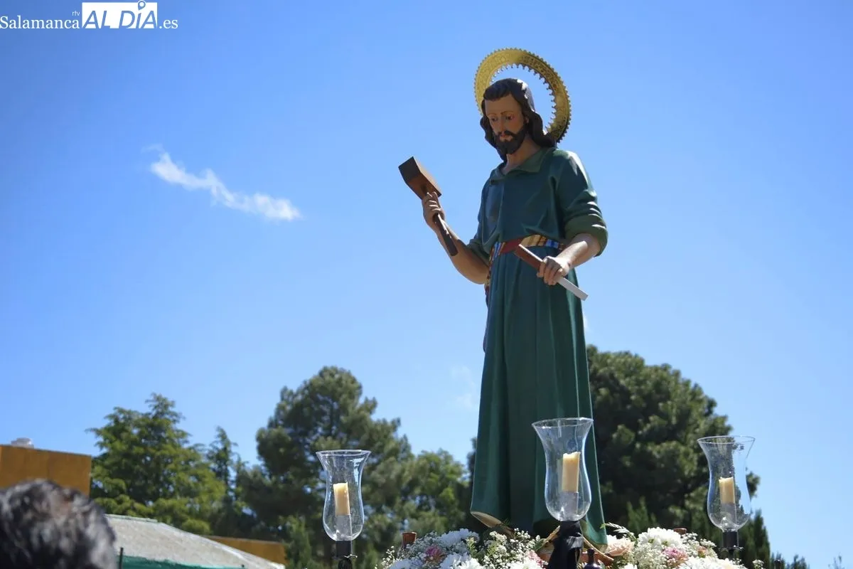 La procesión de San José Obrero recorre Salamanca en honor a los trabajadores | FOTOS: David Domínguez