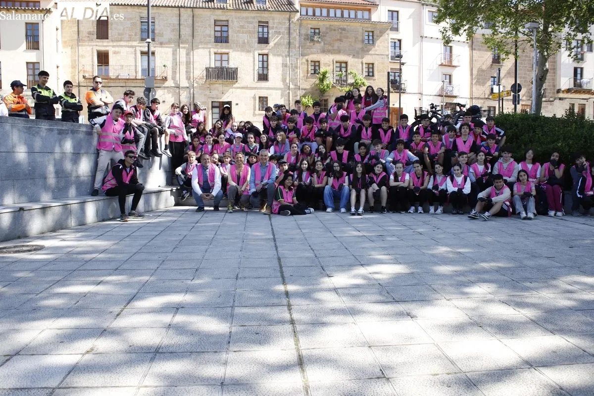 El Ayuntamiento de Salamanca refuerza el voluntariado ambiental entre los escolares de la ciudad | FOTOS Ángel Puma 