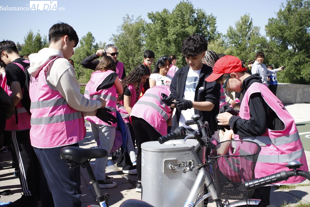 Voluntariado ambiental Salamanca: escolares se unen al plan