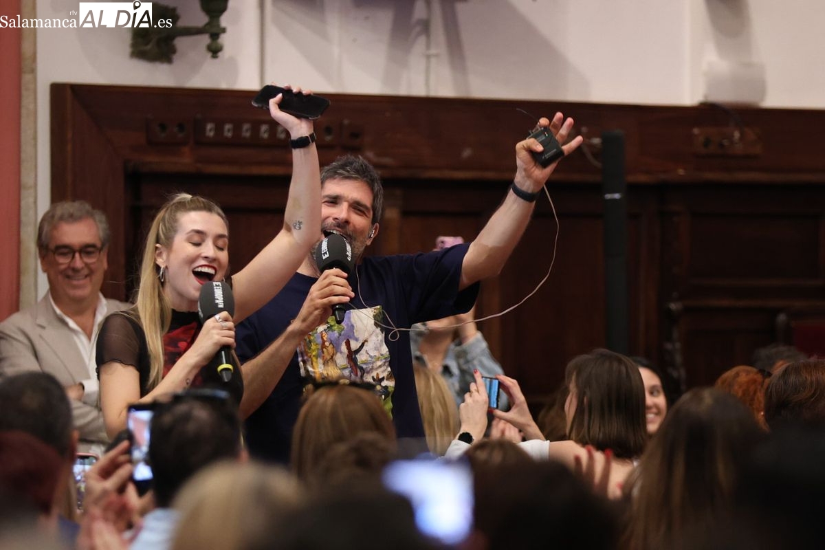 Cuerpos especiales Salamanca: así fue la grabación en el Paraninfo