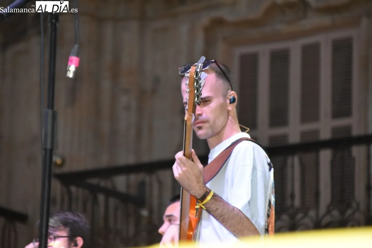 Concierto de Upperlips en la Plaza Mayor dentro del FÁCYL. Foto de Miguel González