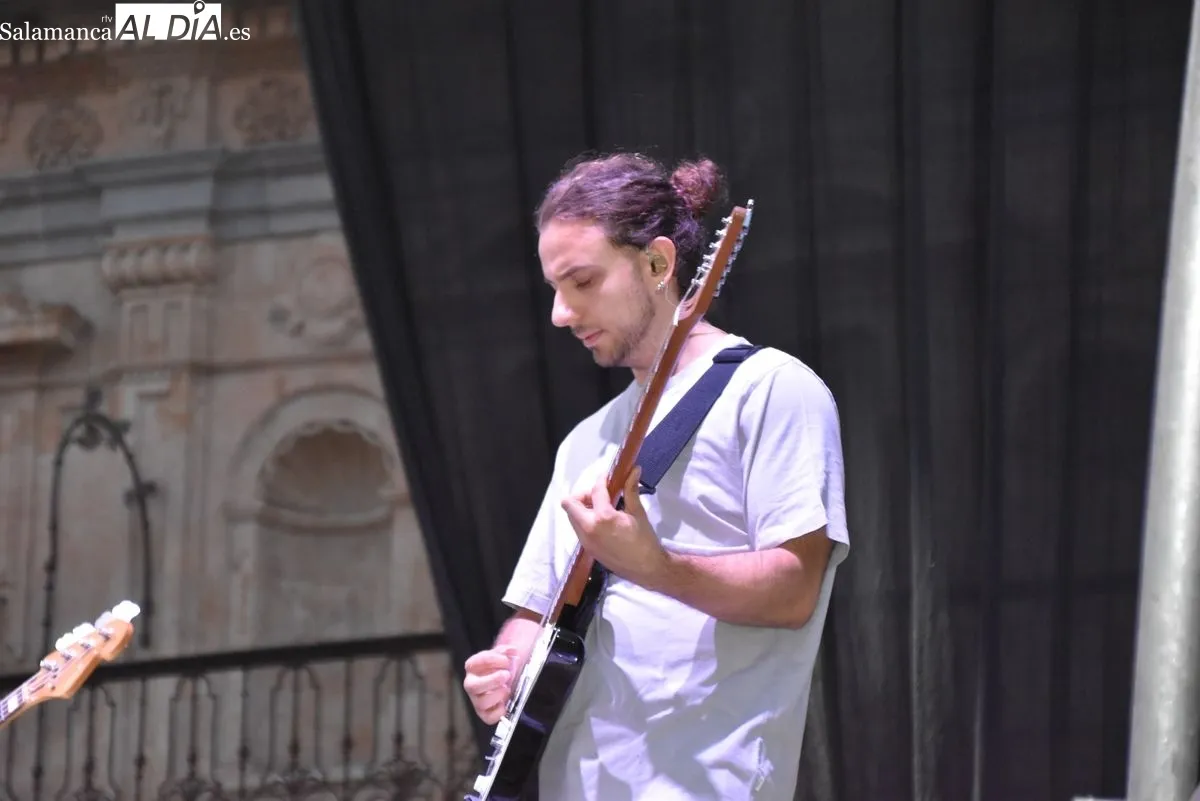 Concierto de Upperlips en la Plaza Mayor dentro del FÁCYL. Foto de Miguel González