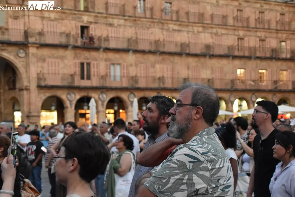 Concierto de Upperlips en la Plaza Mayor dentro del FÁCYL. Foto de Miguel González