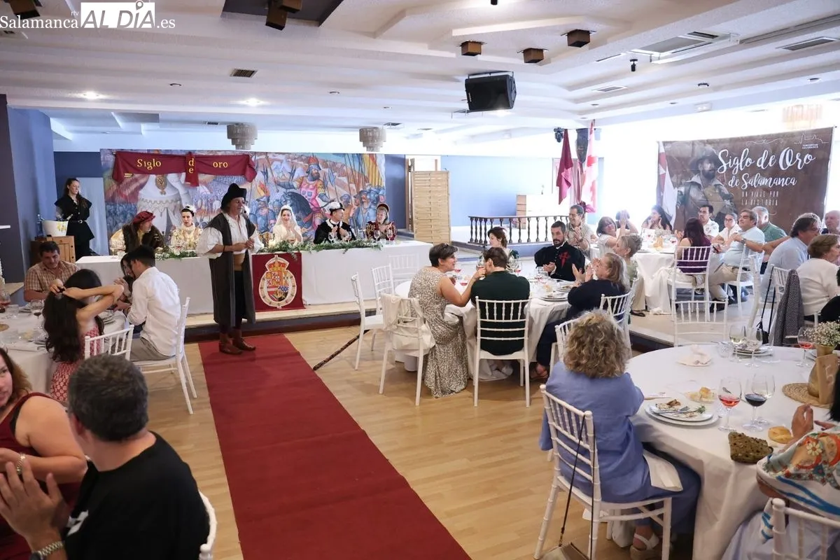 Salamanca recrea el Banquete de boda de Felipe II | FOTOS: David Sañudo 