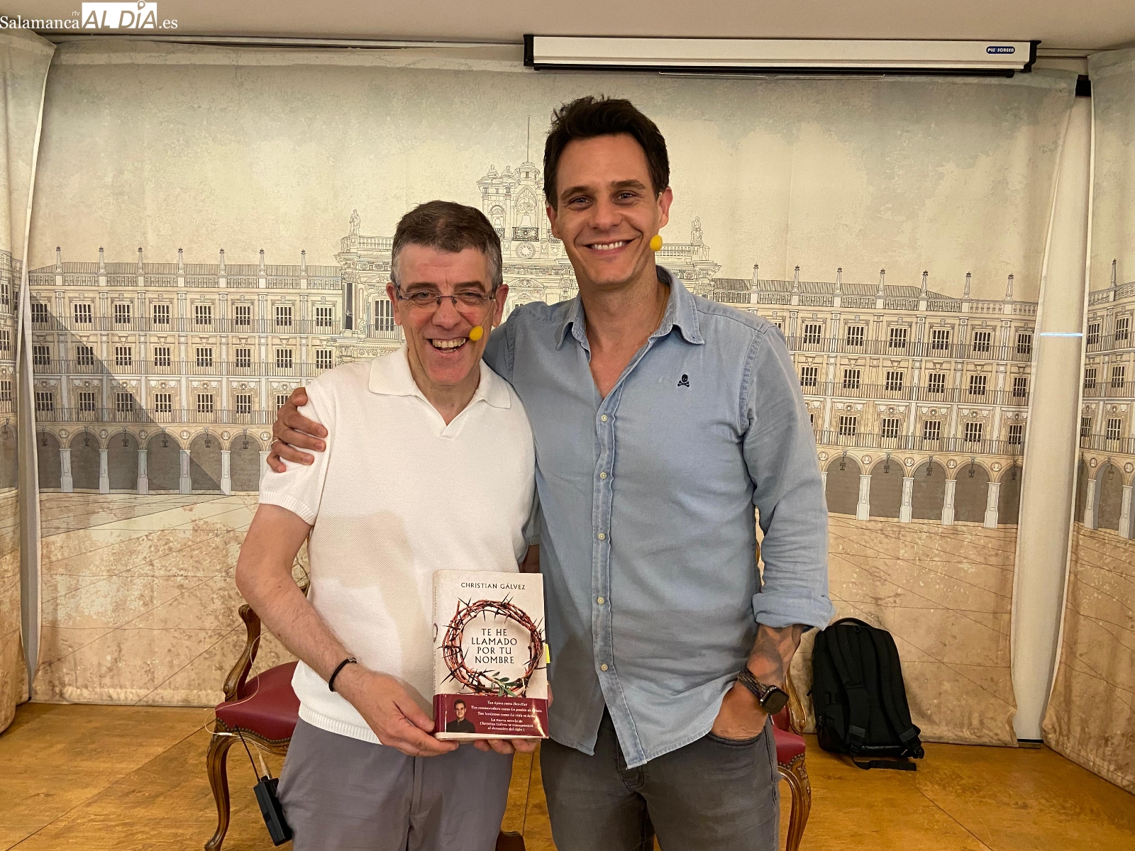 Christian Gálvez presenta en Salamanca su nueva novela