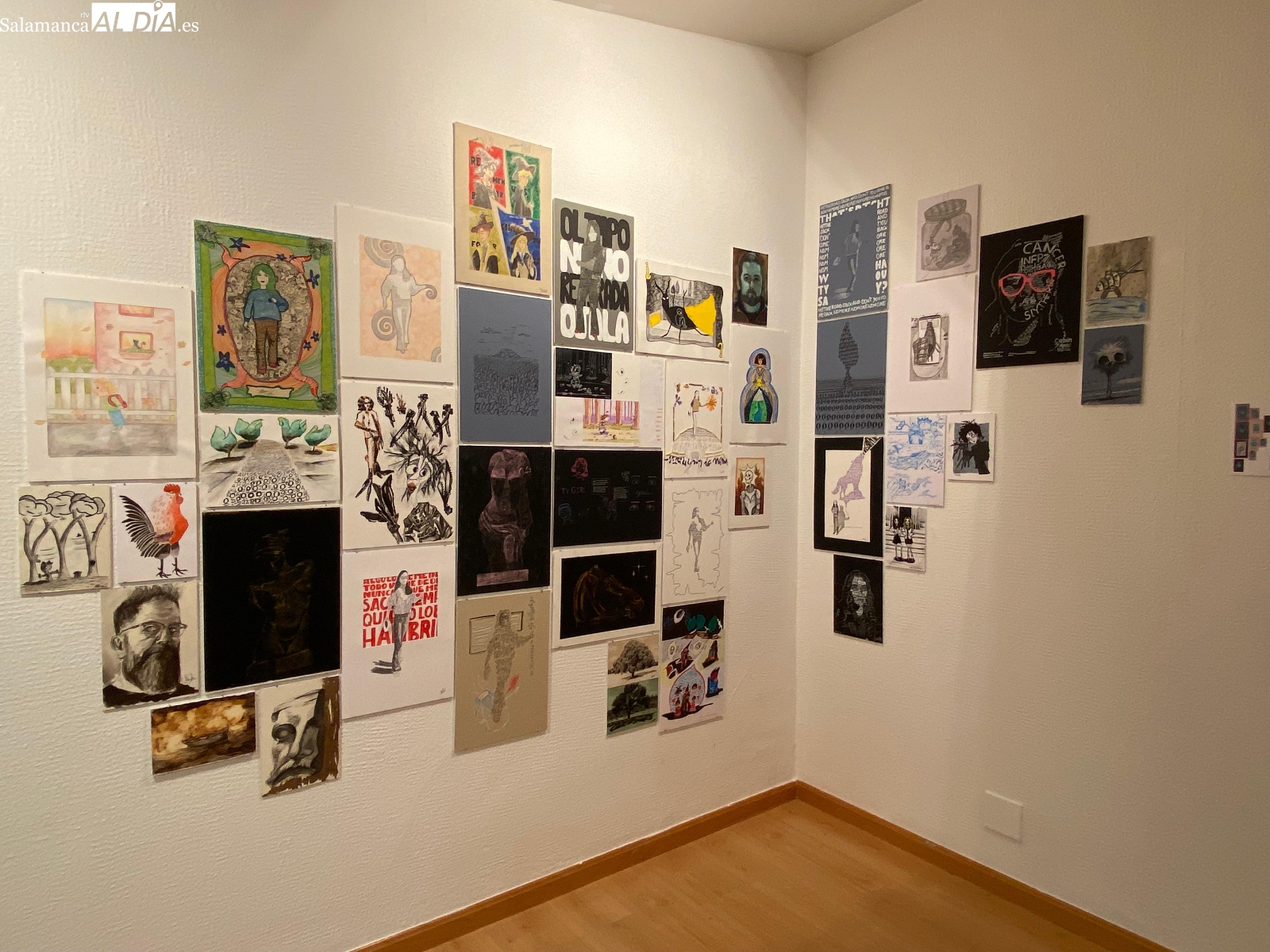 Escuela de San Eloy inaugura su exposición de alumnos