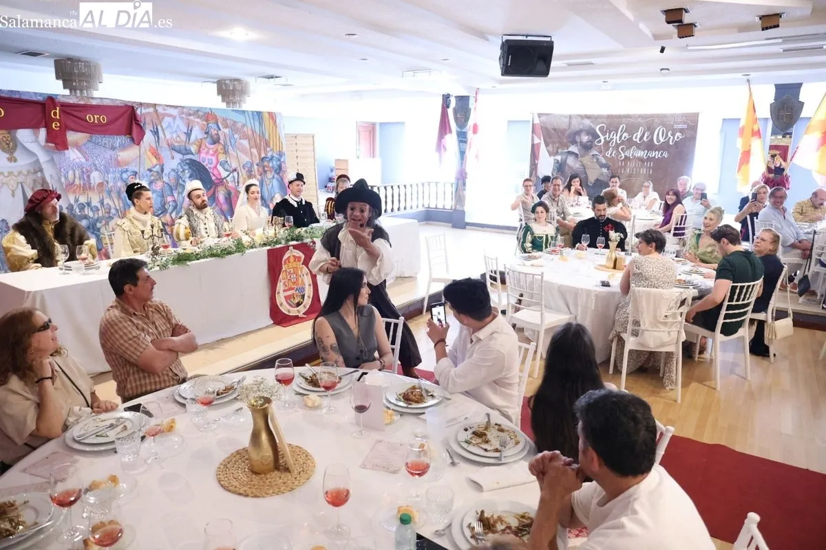Salamanca recrea el Banquete de boda de Felipe II | FOTOS: David Sañudo 