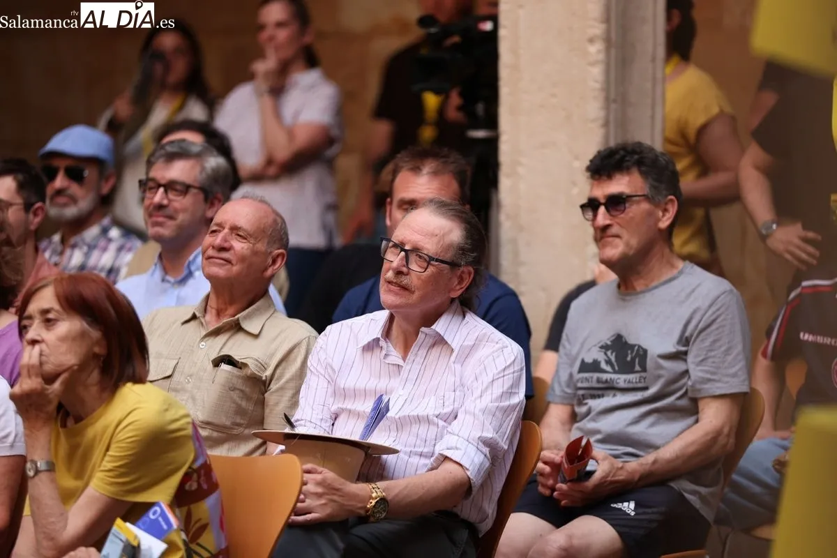 Juan Manuel de Prada y Antonello Ricci analizan al Cardenal Acquaviva en Salamanca | FOTOS: David Sañudo 