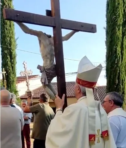 Foto 2 - Robleda acoge la celebraci&oacute;n del Jubileo en el Arciprestazgo de &Aacute;gueda