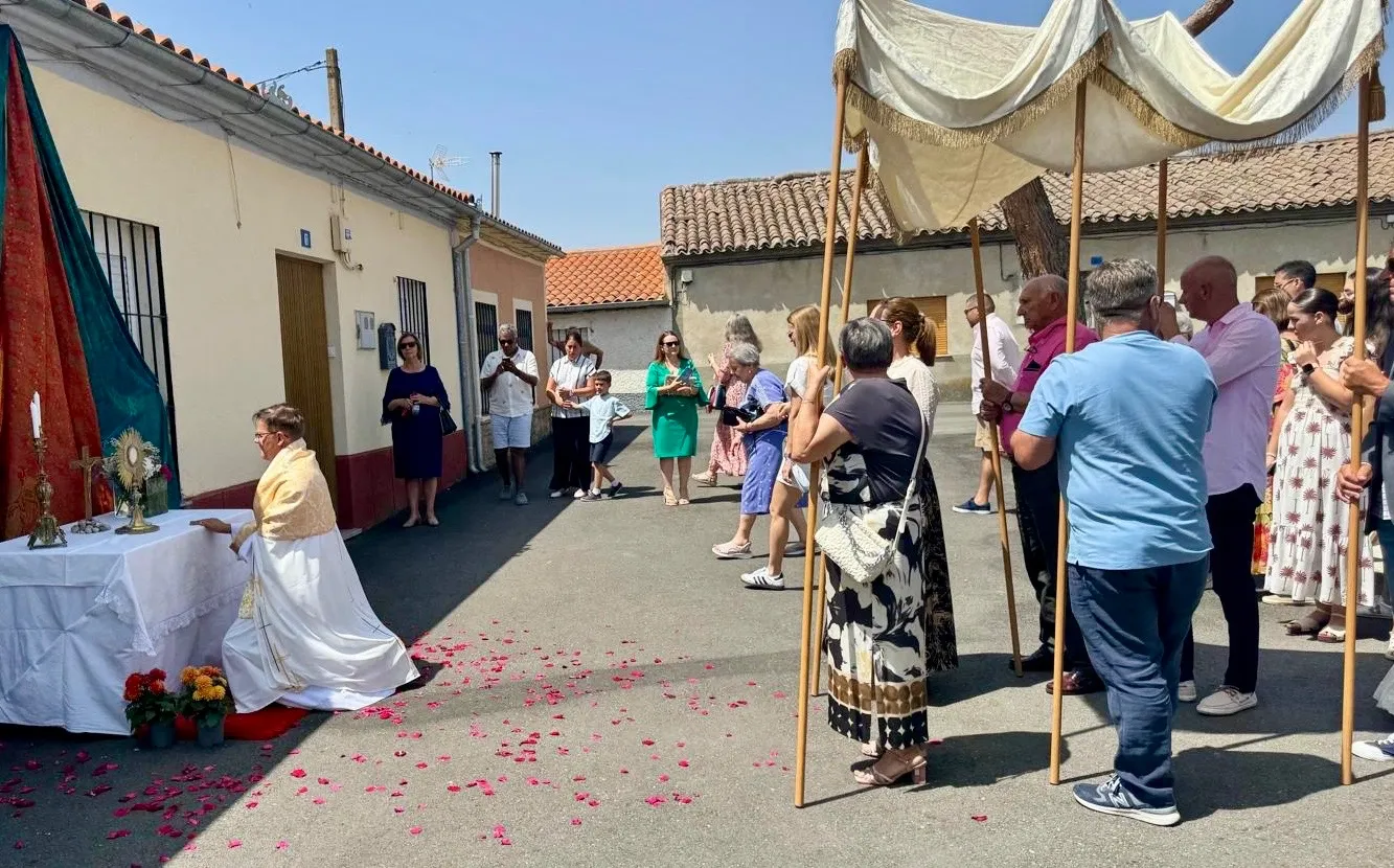 Foto 5 - El Campo de Pe&ntilde;aranda se echa a las calles para vivir el Corpus, d&iacute;a grande de sus fiestas