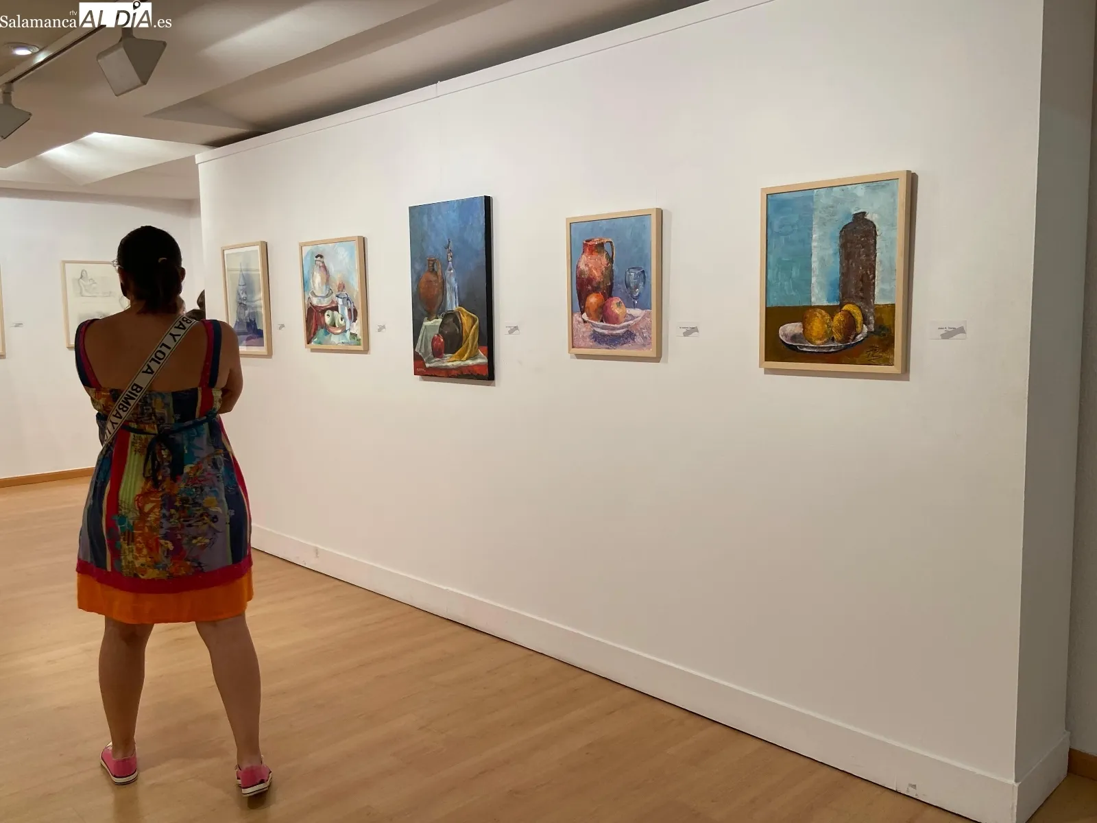 El talento intergeneracional de la Escuela de San Eloy se despliega en su nueva exposición | FOTOS: Vanesa Martins 