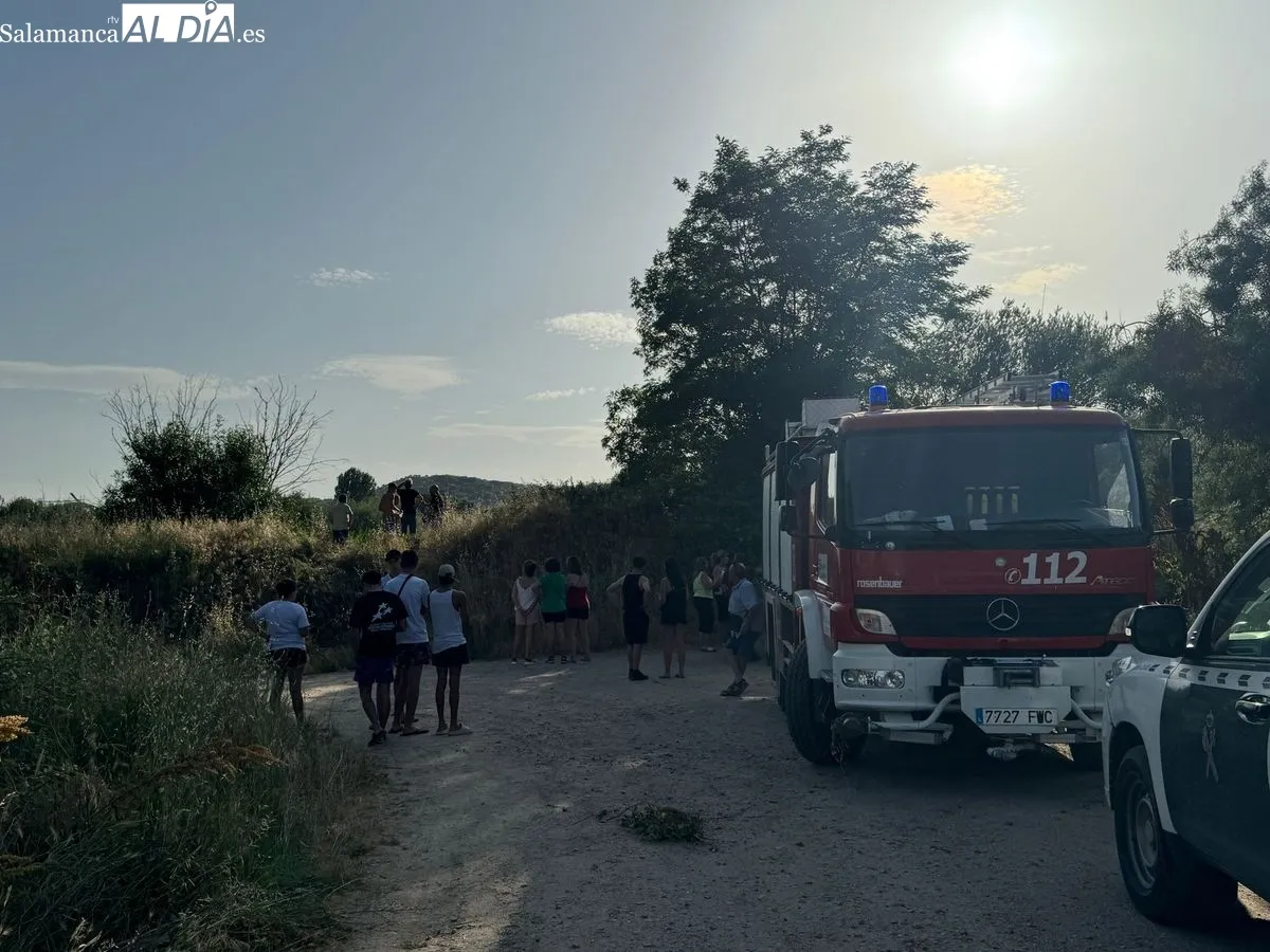 Foto 4 - Buscan a un menor en el r&iacute;o Tormes a su paso por Alba