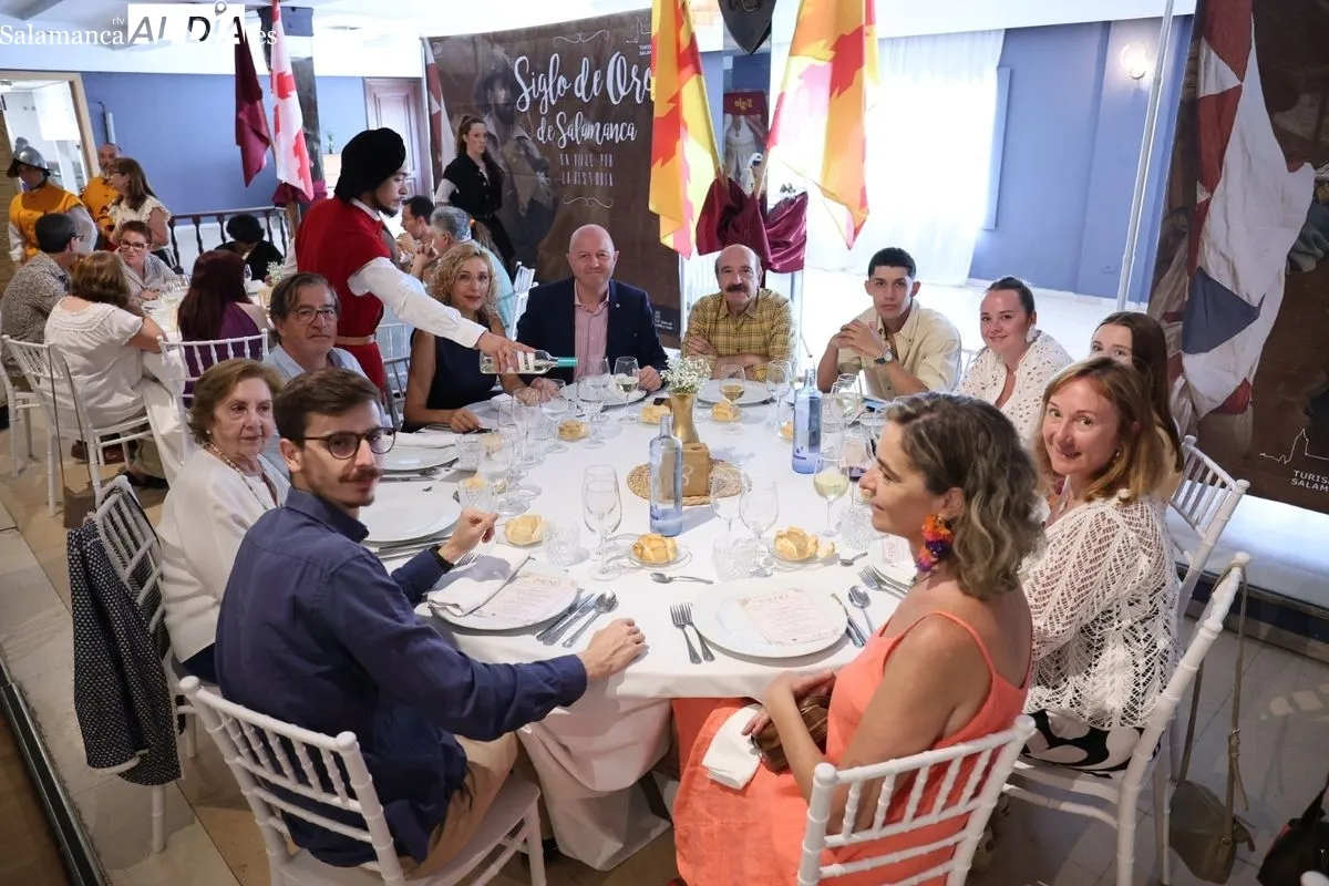 Salamanca recrea el Banquete de boda de Felipe II | FOTOS: David Sañudo 