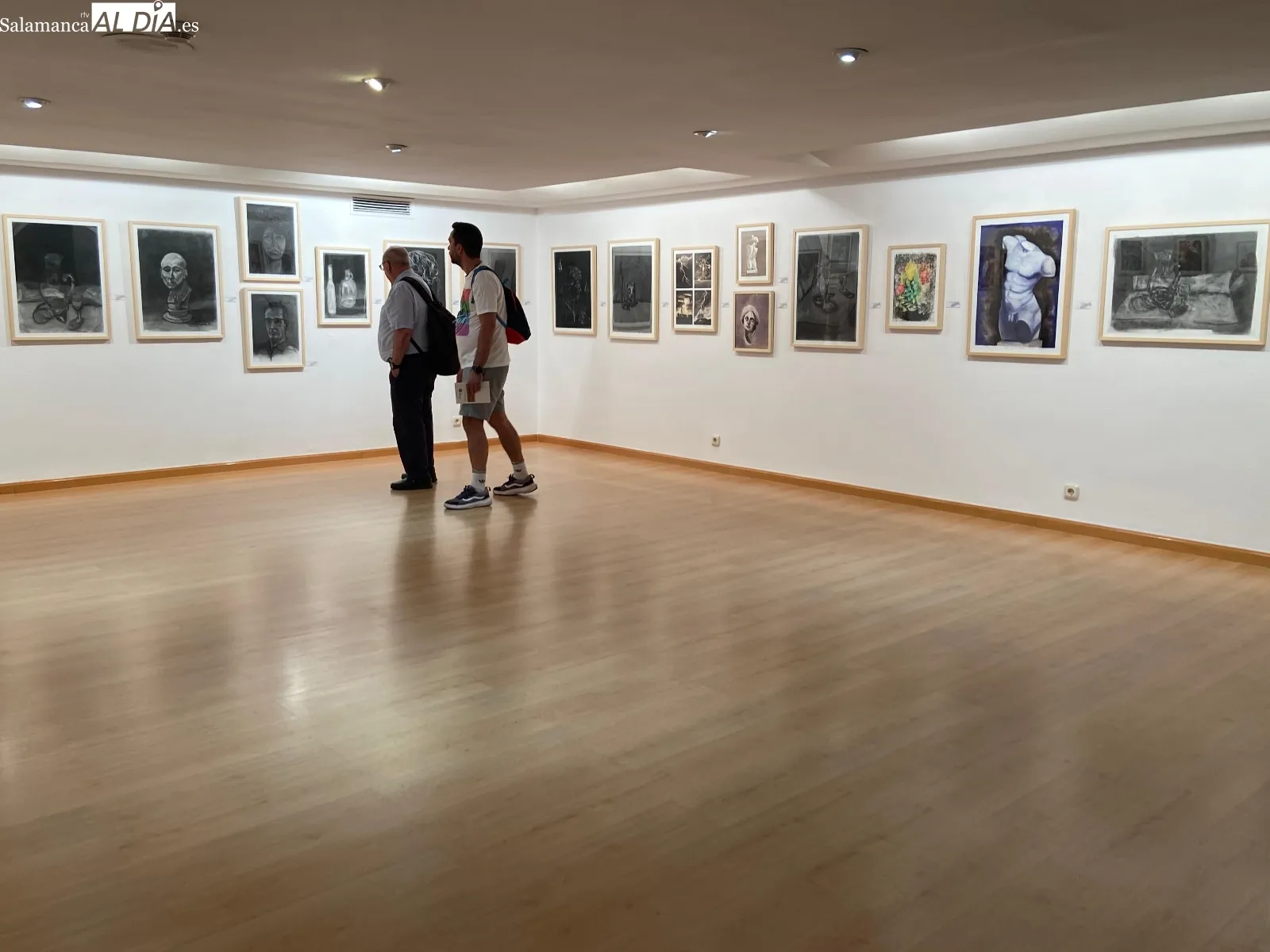 El talento intergeneracional de la Escuela de San Eloy se despliega en su nueva exposición | FOTOS: Vanesa Martins 