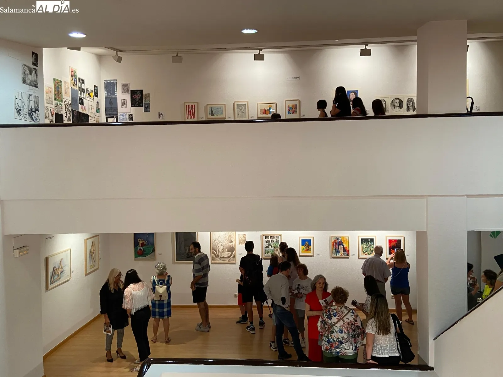 El talento intergeneracional de la Escuela de San Eloy se despliega en su nueva exposición | FOTOS: Vanesa Martins 