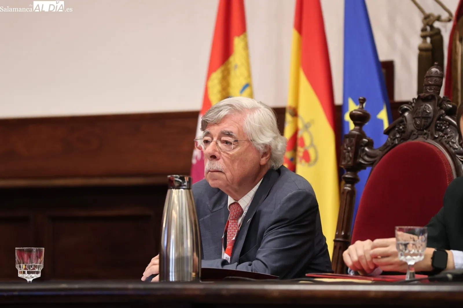 Acto de bienvenida a los antiguos alumnos de la USAL | Fotos: David Sañudo