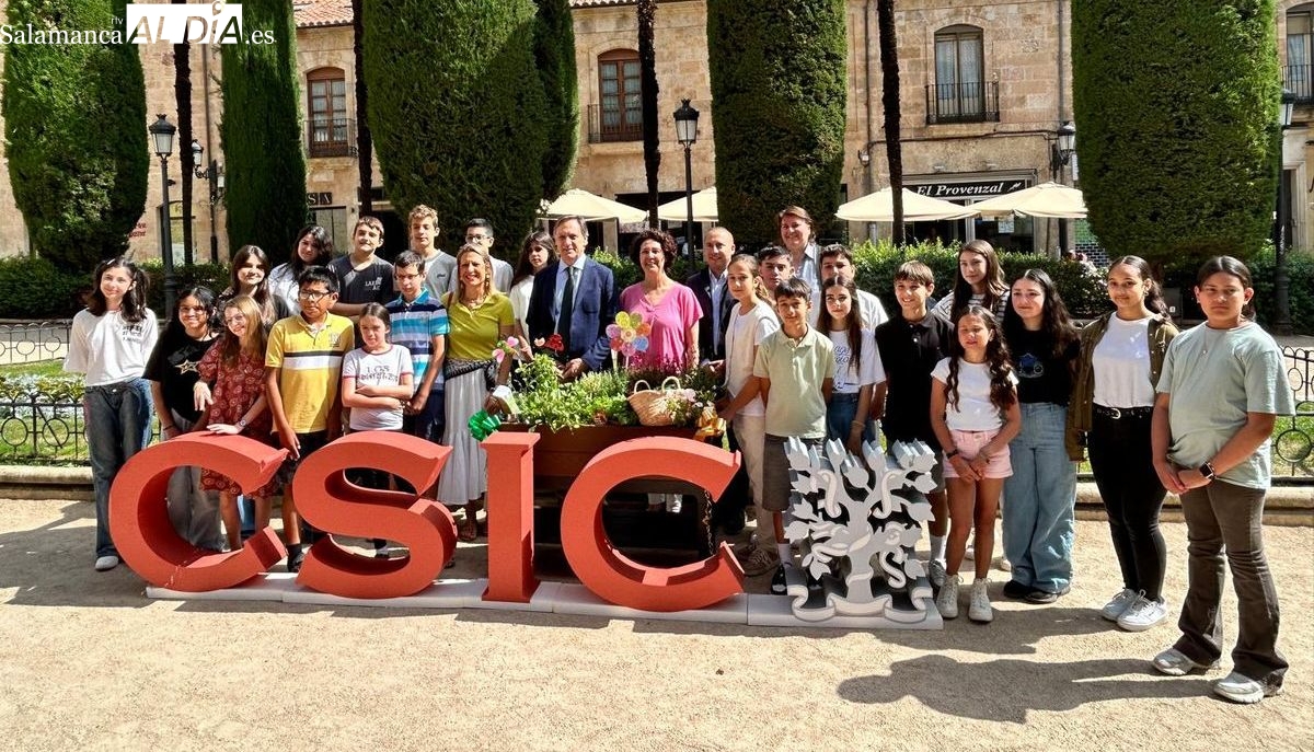 Los alumnos de 6ºB del CEIP Juan Jaén de Salamanca ganan un huerto urbano 