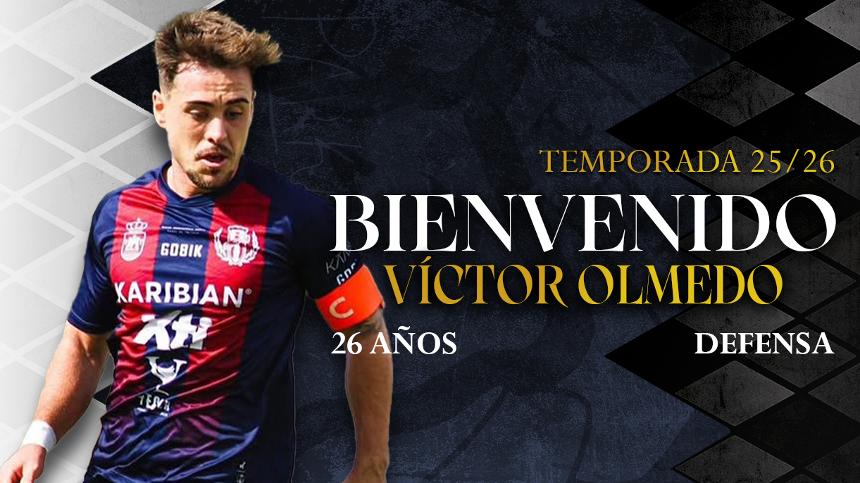 Víctor Olmedo, primer fichaje de Unionistas para la 25-26