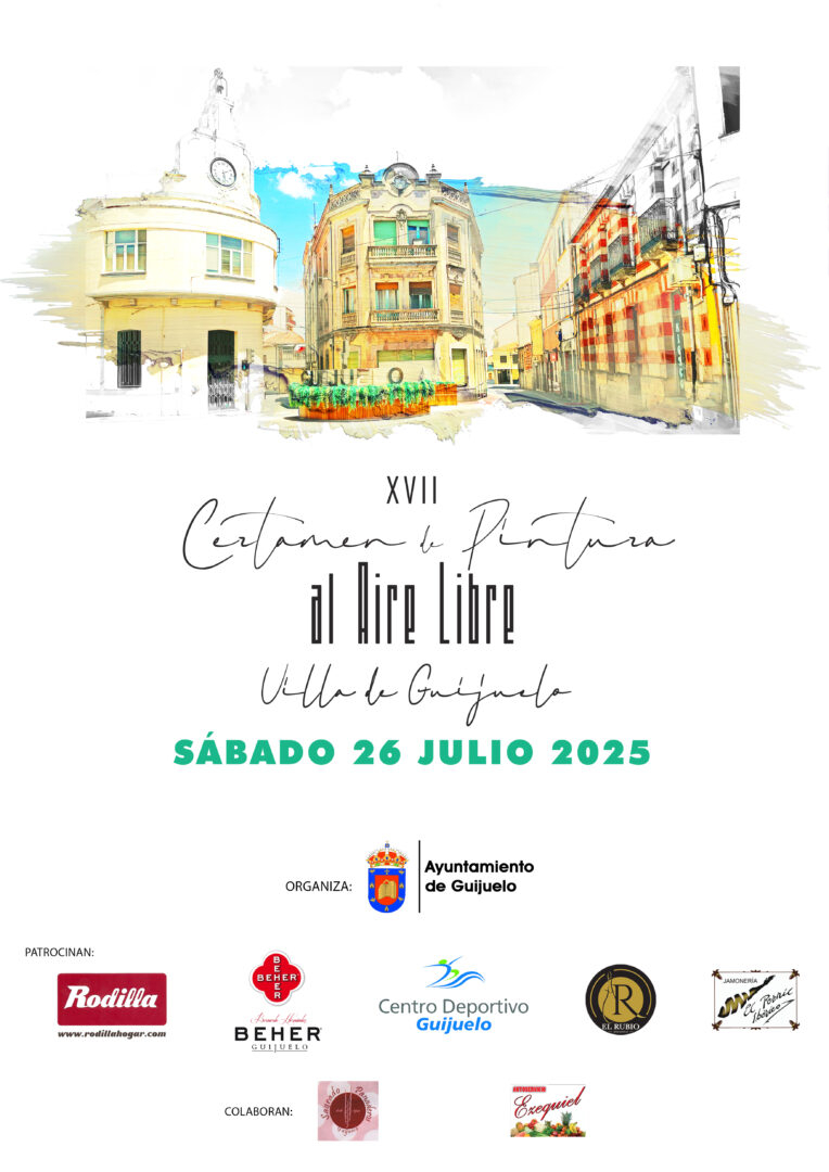 Certamen pintura Guijuelo 2025: abiertas inscripciones