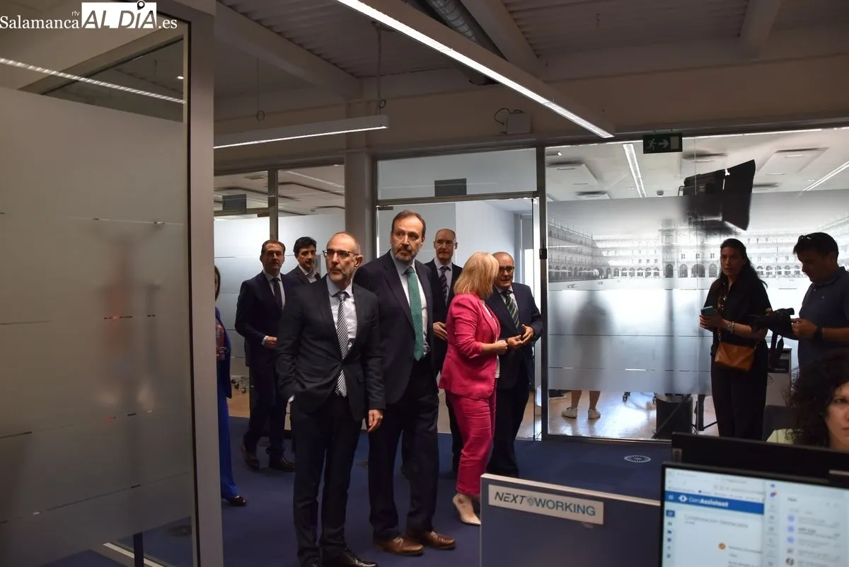 Aldeatejada se consolida como epicentro tecnológico de CyL con 300 millones de euros de inversión y 2.850 empleos | FOTOS: Vanesa Martins 