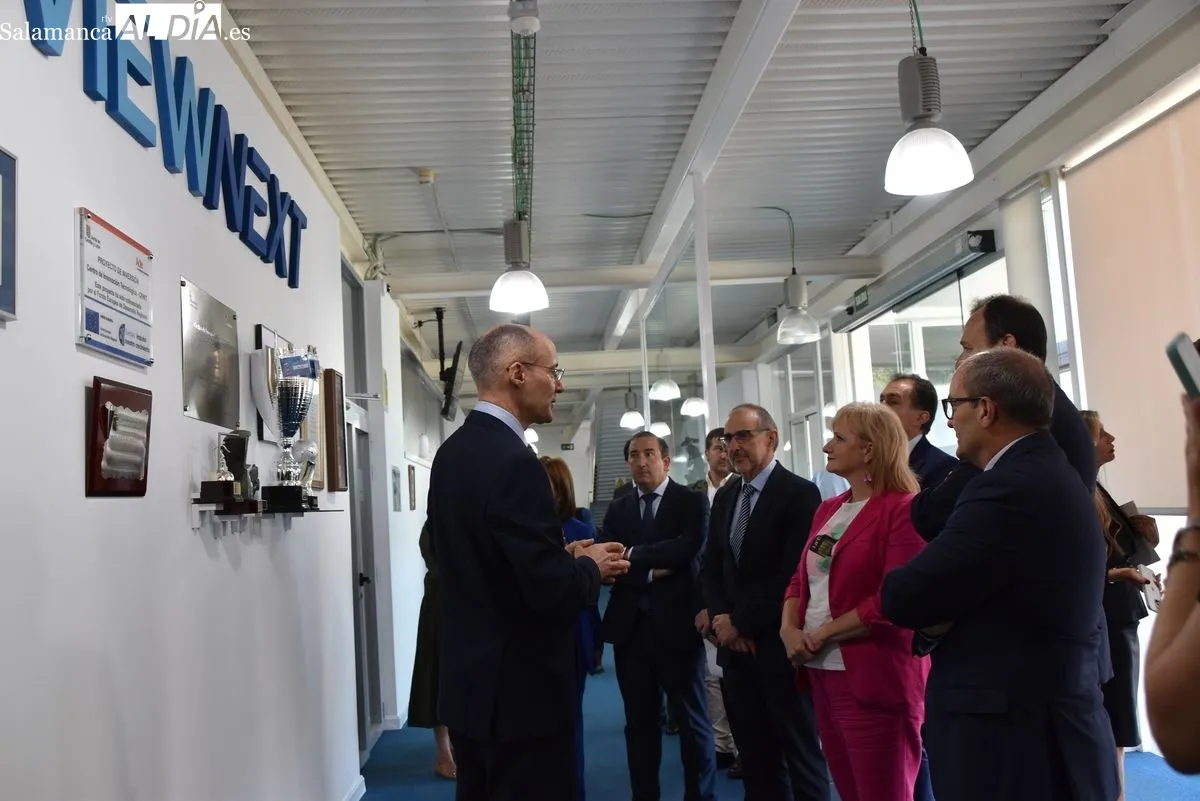Aldeatejada se consolida como epicentro tecnológico de CyL con 300 millones de euros de inversión y 2.850 empleos | FOTOS: Vanesa Martins 