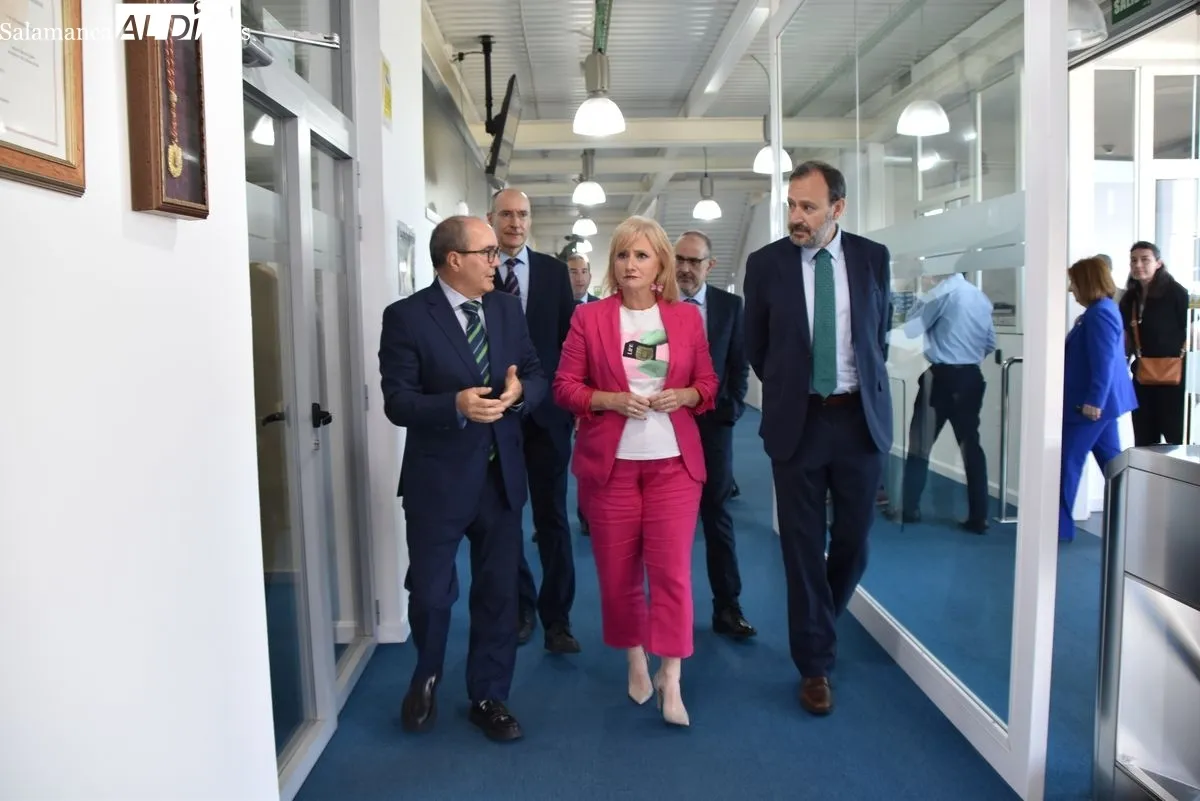 Aldeatejada se consolida como epicentro tecnológico de CyL con 300 millones de euros de inversión y 2.850 empleos | FOTOS: Vanesa Martins 