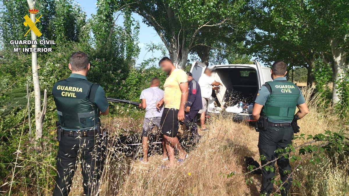 Robo de cobre en Salamanca: 8 detenidos con 2.000 kilos