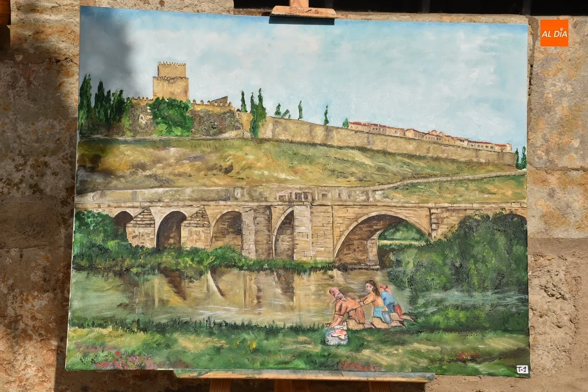 Foto 4 - Francisco Tom&aacute;s Medina P&eacute;rez repite victoria en el Concurso de Pintura R&aacute;pida al Aire Libre