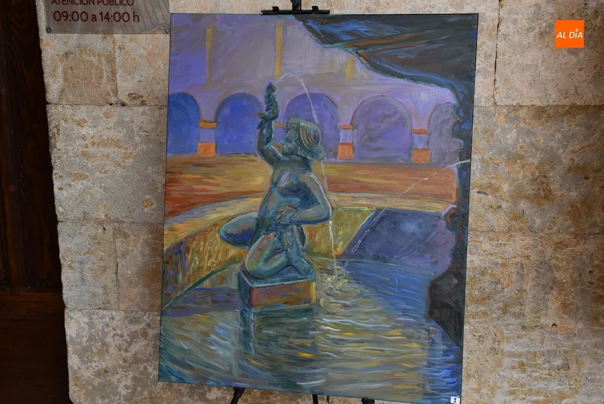 Foto 6 - Francisco Tom&aacute;s Medina P&eacute;rez repite victoria en el Concurso de Pintura R&aacute;pida al Aire Libre