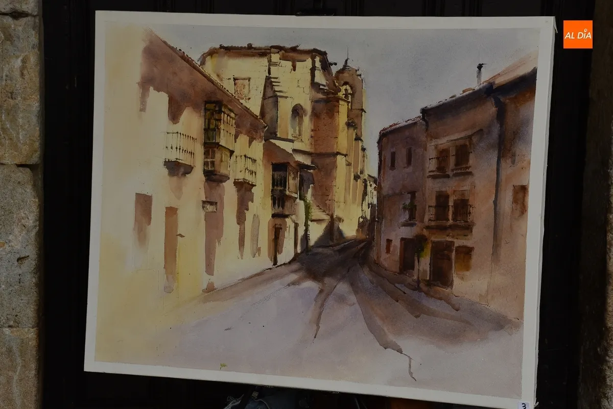 Foto 11 - Francisco Tom&aacute;s Medina P&eacute;rez repite victoria en el Concurso de Pintura R&aacute;pida al Aire Libre