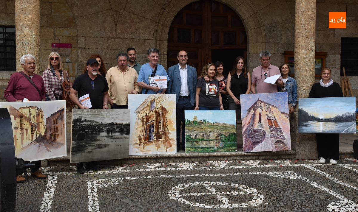 Francisco Tomás Medina Pérez repite victoria en el Concurso de Pintura Rápida al Aire Libre