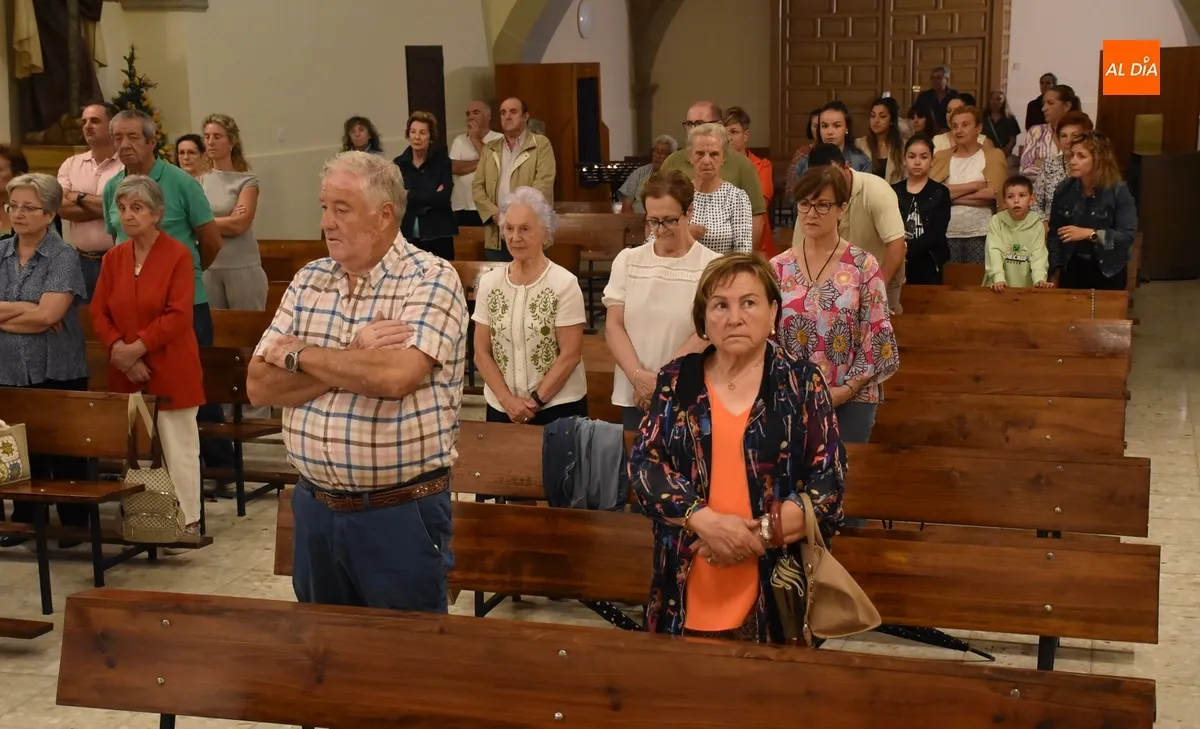 Foto 6 - Los romeros se preparan con un Triduo para subir al Santuario del Risco Mariano