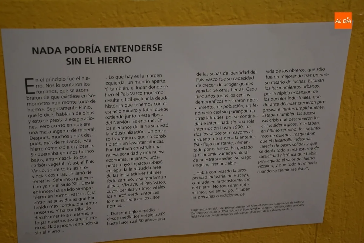 Foto 10 - El Centro de Mayores &lsquo;viaja&rsquo; a los emblem&aacute;ticos Altos Hornos de Vizcaya