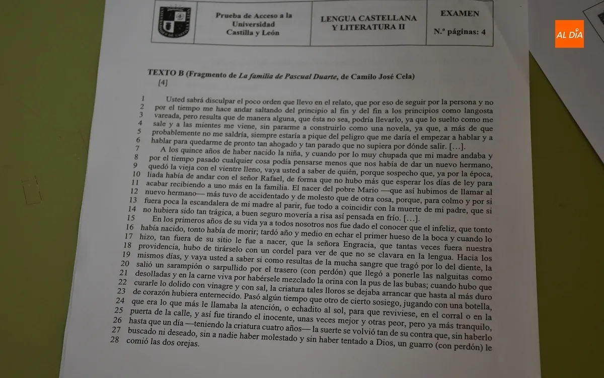 Foto 6 - 69 alumnos inician en Ciudad Rodrigo la remozada Selectividad vi&eacute;ndola &ldquo;menos dif&iacute;cil&rdquo; que el curso